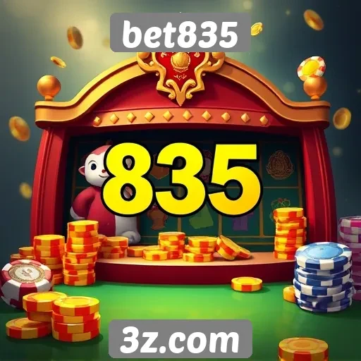 bet835 oferece ampla variedade de jogos de cassino